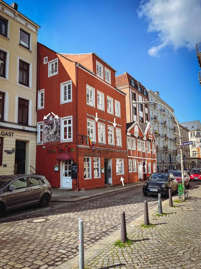 1A Citylage-Haus Im Centrum! Hamborg Eksteriør billede